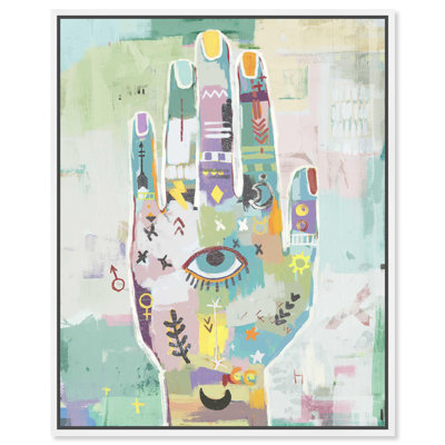 See no Evil Living Room Art Canvas Print by Notoriart