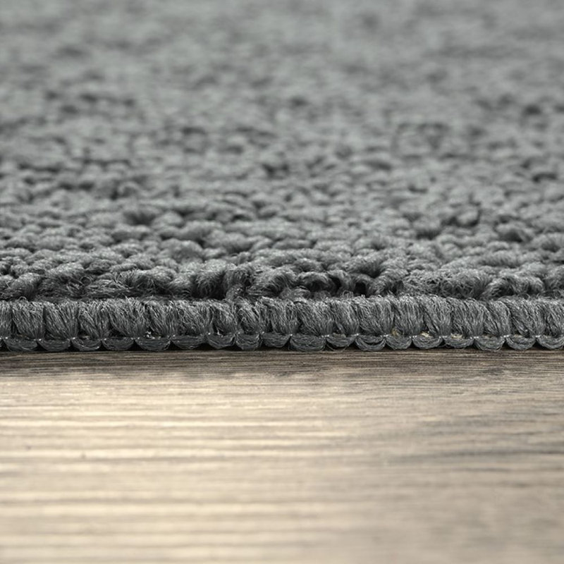 Tapis gris touffeté Lomax, Carré 12 pi x 12 pi