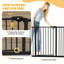 Pressure Mounted Pet Gate With Door-94282346-94282341