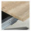Table extensible, table à manger, table de bureau, table basse, couleur noyer