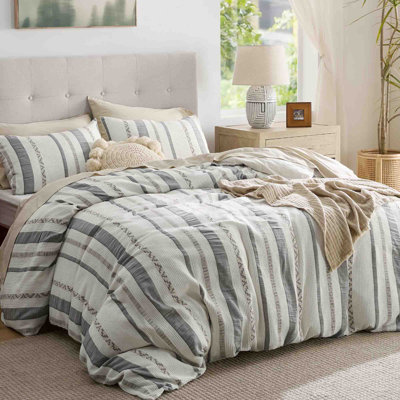 Bedsure 100% Cotton Waffle Weave Duvet Cover - On Sale
