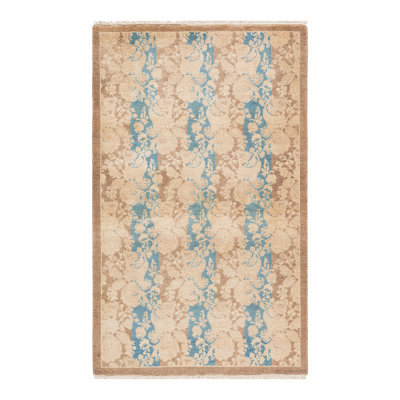 Classic One-of-a-Kind 3' 2" X 5' 2" Hand Knotted Area Rug