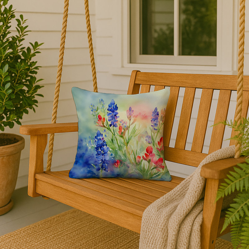 Coussin Texas, Carré 18 po