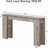 70.9 Inch Extra Long Farmhouse Console Table with Storage, Narrow Sofa Table for Entryway and Living Room, Rustic Grey Accent Furniture-2041629544