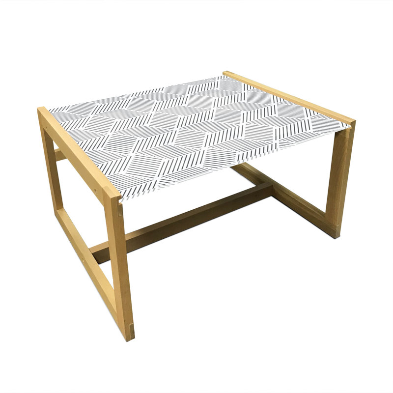 Jaelynne Sled Coffee Table, 62cm H x 74cm W x 40cm D