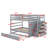 Full Over Full Bunk Bed With Staircase And Trundle-870211052
