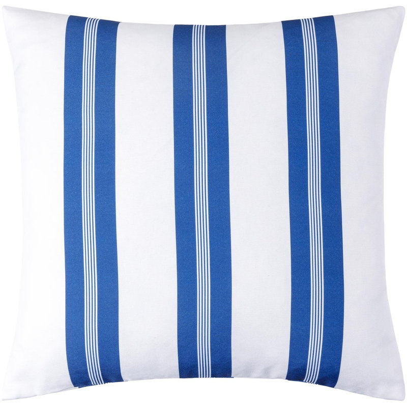 Classic Stripe Accent Throw Pillow Cover, 20"H x 20"W, Down