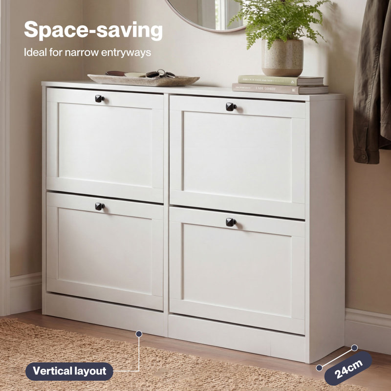Shoe Storage, 80 cm H x 105 cm W x 24 cm D