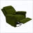 360° Swivel Recliner Manual Rocking Recliner Home Theater Chair With Adjustable Backrest-783532676