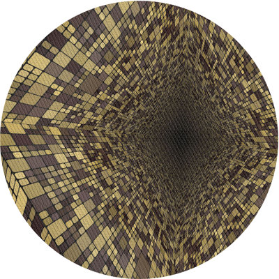 Wool Abstract Indoor Rug