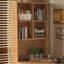 Bureau rectangulaire en bois massif Burlywood-1043192577-1043192589