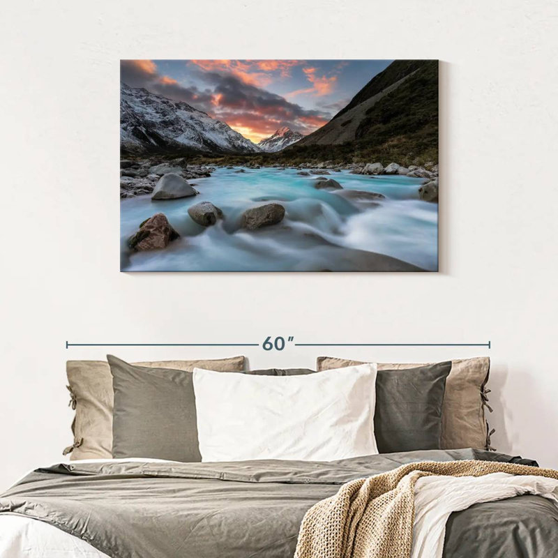Sunset Over Hooker River, 30" H x 45" W