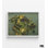 Panier de pensées sur une petite table par Vincent Van Gogh, fleurs de Van Gogh, art mural floral, impression de pensées de Van Gogh, reproduction de peinture à l'huile de fleur