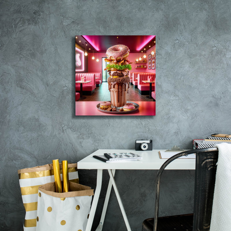 Toile épique «Best Desert 1» par Rey Klimt, 18 po x 18 po, H 18 po x l 18 po