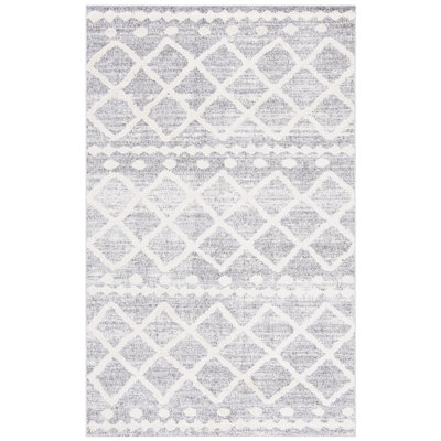 Lucia Martha Stewart Lucia Shag Performance Geometric Rug