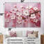 Cerisier blanc et rose Bloom II - art mural cerise-704189745-704189747