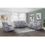 Fauteuil inclinable oscillant, gris-59828407