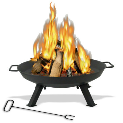 Lubeck Round Cast Iron Smokeless Fire Pit