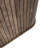 Aurel Modern 15" Fluted Pedestal Square Round Edge End Table-316681228