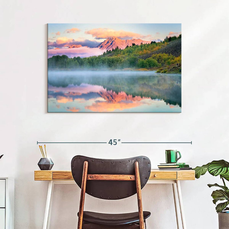 Alvord Snake River Grand Teton, H 26 po x l 39 po