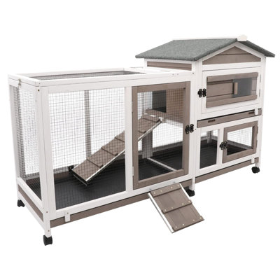 Rabbit Hutch With Wheels