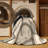 Machine Washable Ottoline Classic Oriental Rug in Gray – Black Binding-1932507741