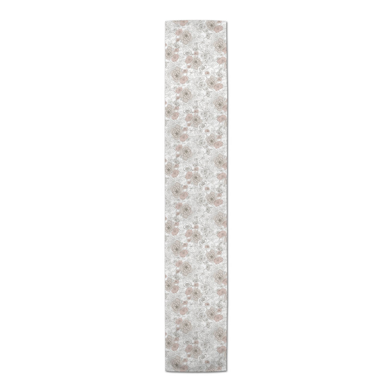 Rectangular Table Runner, 72" x 16", White