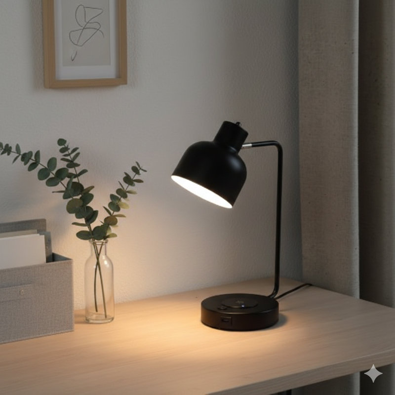 Lampe de bureau réglable 15,25 po In Vadim