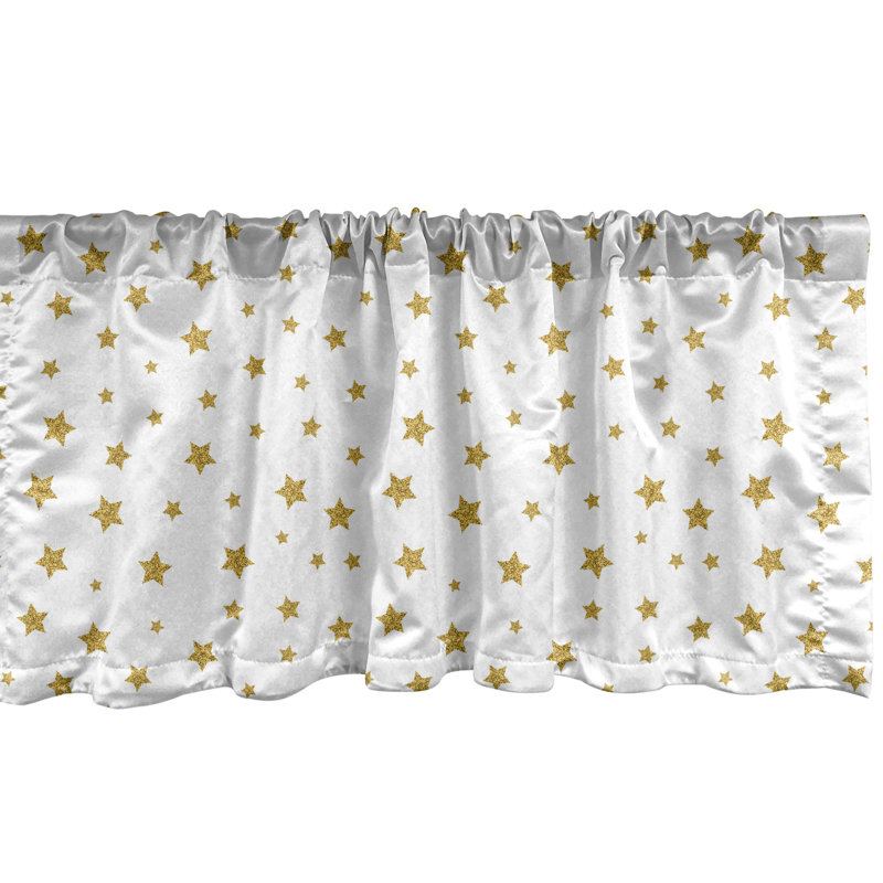 Ensemble de 2 cantonnières Ambesonne Birthday, L 54 po x L 12 po 