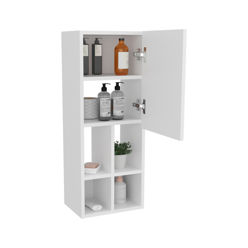 Two Bathroom Cabinet, White