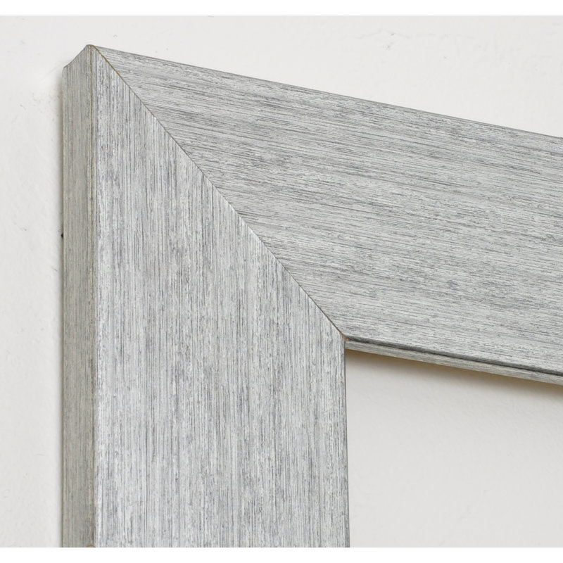 Frawley Modern & Comtemporary Full Length Mirror, Silver Grain