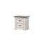Ensemble de chambre à coucher à panneau classique avec finition crème-262379695-262379689