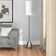 Runell 68'' Brushed Steel Traditional Floor Lamp