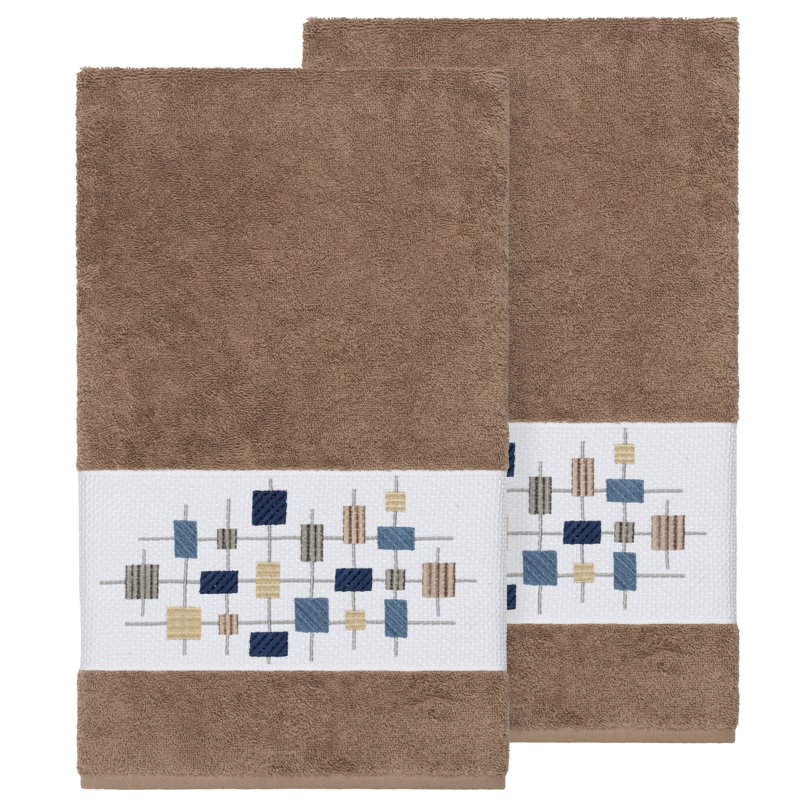 Khloe Turkish Cotton Midweight Bath Towel, Latte