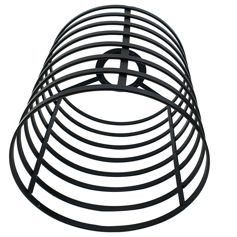 40.64cm H Metal Novelty Lamp Shade ( Uno ) in Black