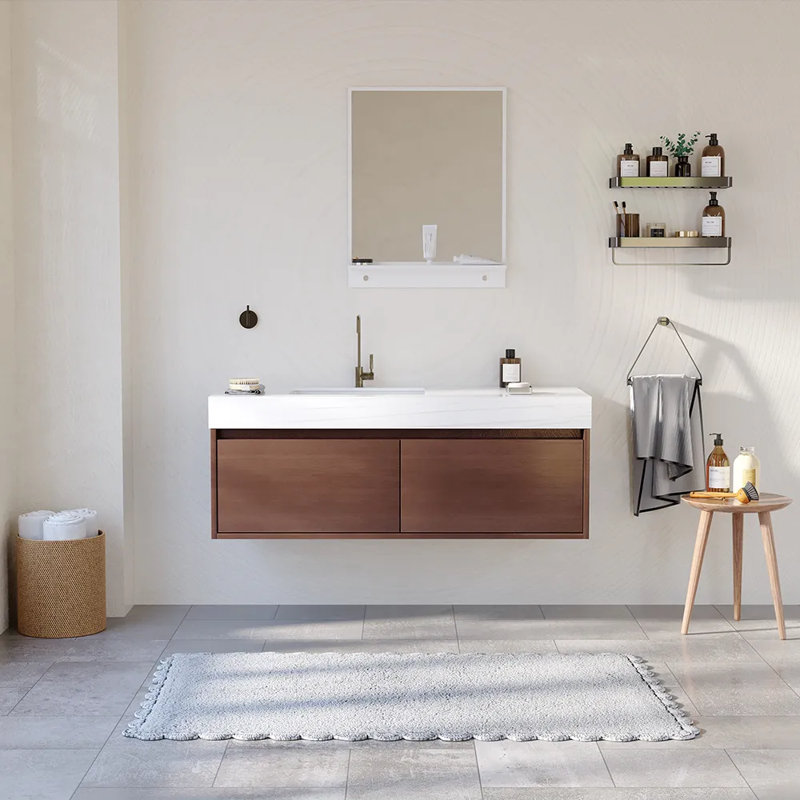 Meuble-lavabo moderne 47 po avec lavabo