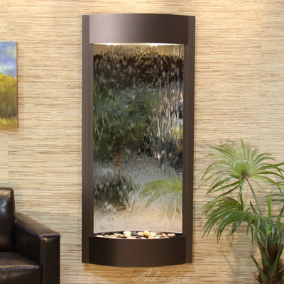 Pacifica Waters Natural Stone Fountain with Light