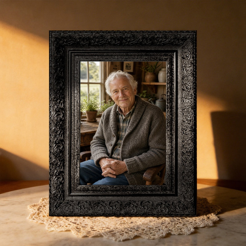 Black 3 PCS 8" x 10" Elegant Picture Frame with Giftable Design