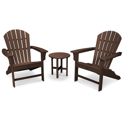 TREX Outdoors Yacht Club Shellback 3-Piece Adirondack Set