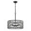 Panra 6 - Light 20" Drum Chandelier-734443299