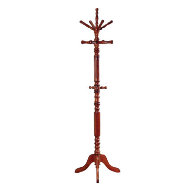 Solid Wood Freestanding Coat Rack