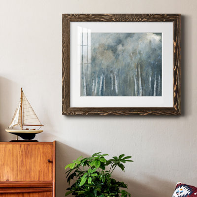 Birch Solitude - peinture encadrée