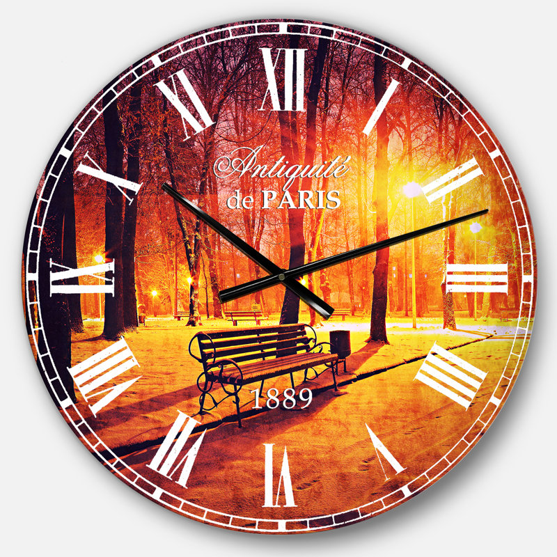Horloge murale Swigart, Grand