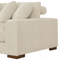 Grand canapé modulaire à double assise en velours côtelé Large Seating-131519668