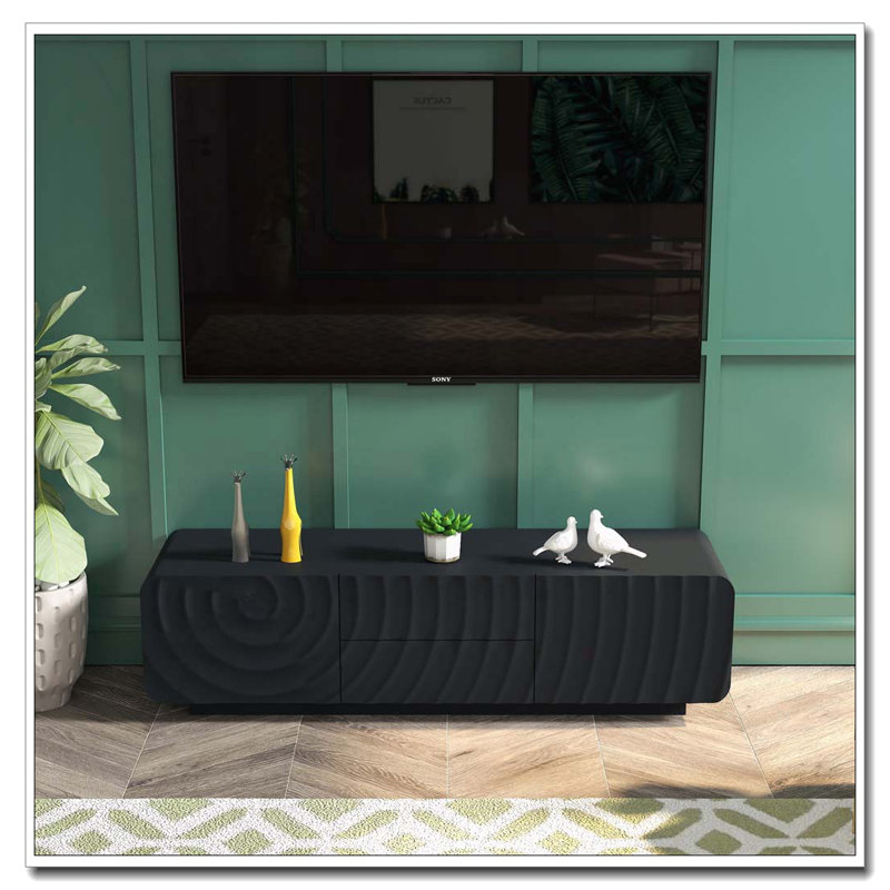 58''Tv Stand, Black