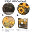 «Dobroslava Sunflowers Beside The Farm Fence III - Sunflowers», art mural-802921323-802921324-802921319