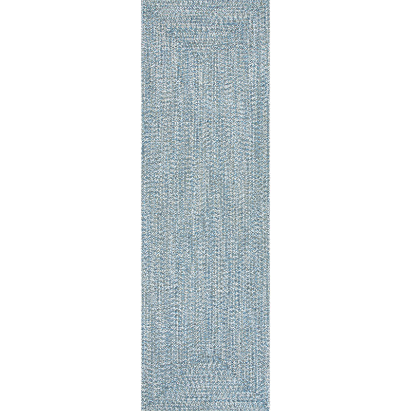 Tapis intérieur / extérieur Zarine, Tapis de couloir 2 pi 6 po x 8 pi