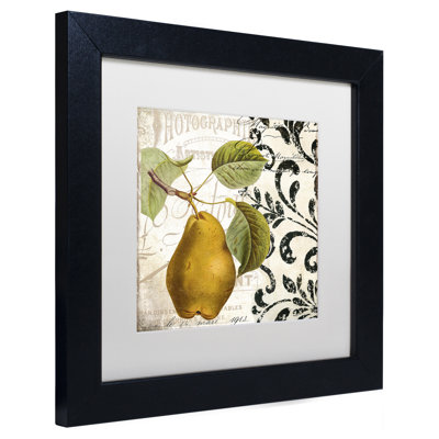 Jadaya 'Les Fruits Jardin I' Framed Graphic Art