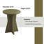 Table d'appoint ronde, table d'appoint à piédestal moderne pour le salon, la chambre à coucher, le chevet ou le bureau - Poivre citron-768476741