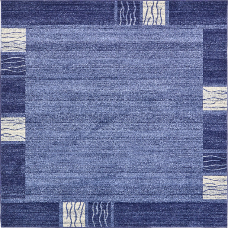 Tapis bleu clair Sahna